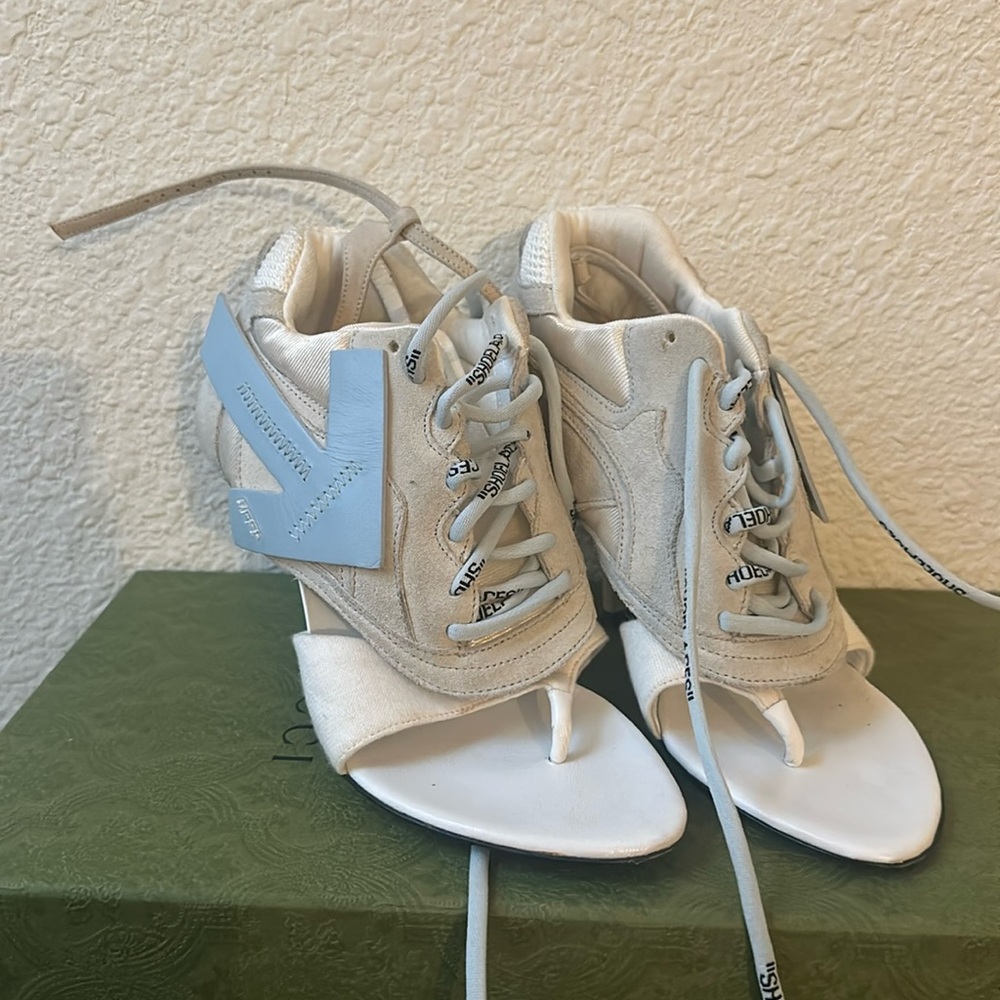 Off white heels